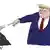 Карикатура Сергея Елкина: Дональд Трамп указывает на Владимира Путина