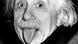 Einstein sticking out his tongue. Einstein sticking out his tongue.