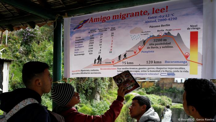 El sendero pasa por la ciudad de Bucaramanga y por una montaña. Quien no es llevado, recorre tramos de los 190 kilómetros a pie.