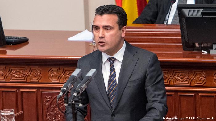 Mazedonien Ministerpräsident Zoram Zaev