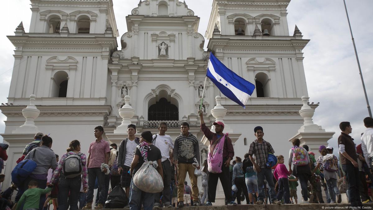 Caravana de migrantes hondure os no pasar n DW 16 10 2018