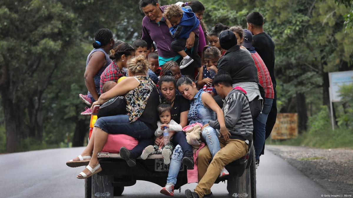 Llega a la frontera con M xico la caravana migrante DW 18 10 2018