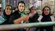 Iran Frauen in Stadion Iran Frauen in Stadion