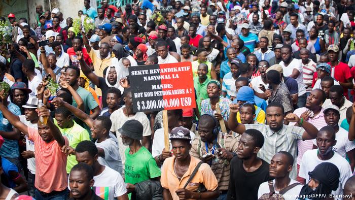 Haiti Port-au-Prince Proteste gegen Regierung wegen Korruption