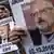 تظاهرات جلوی کاخ سفید برای کشف حقایق در باره قتل جمال خاشقجی