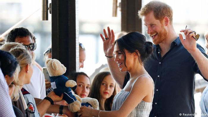 Australien Royal Tour l Prinz Harry u Meghan (Reuters/P. Noble)