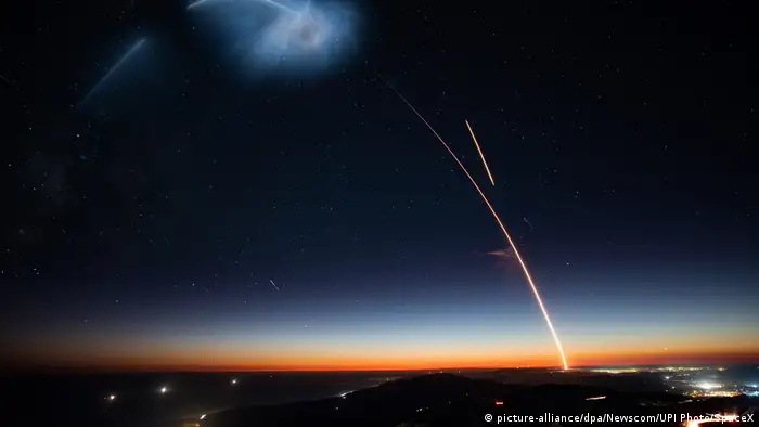 USA | SpaceX Start, SAOCOM 1A Satellit von Vandenberg Air Force Base
