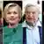 USA Kombibild Debbie Wasserman Schultz, Hillary Clinton, George Soros und Barack Obama