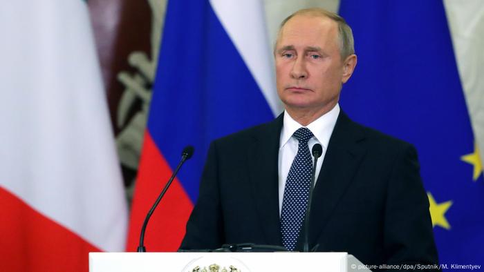 Russland Präsident Wladimir Putin trifft italienischen Ministerpräsidenten Giuseppe Conte