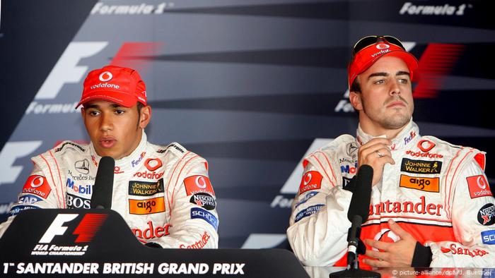 alonso e hamilton