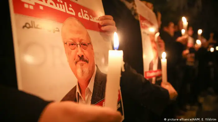 Türkei Protest Journalist Jamal Khashoggi