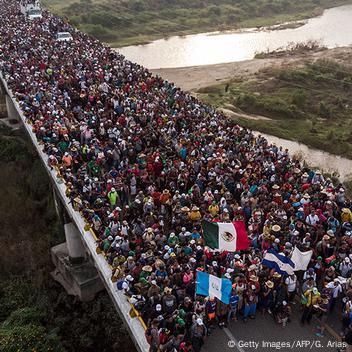 Caravanas de migrantes s ntoma de una regi n en crisis DW 07