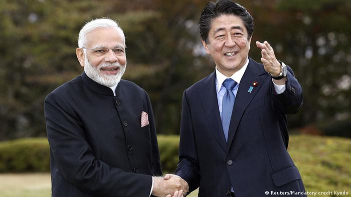 Japan l Indischer Premierminister Modi trifft den japanischen Regierungschef Abe