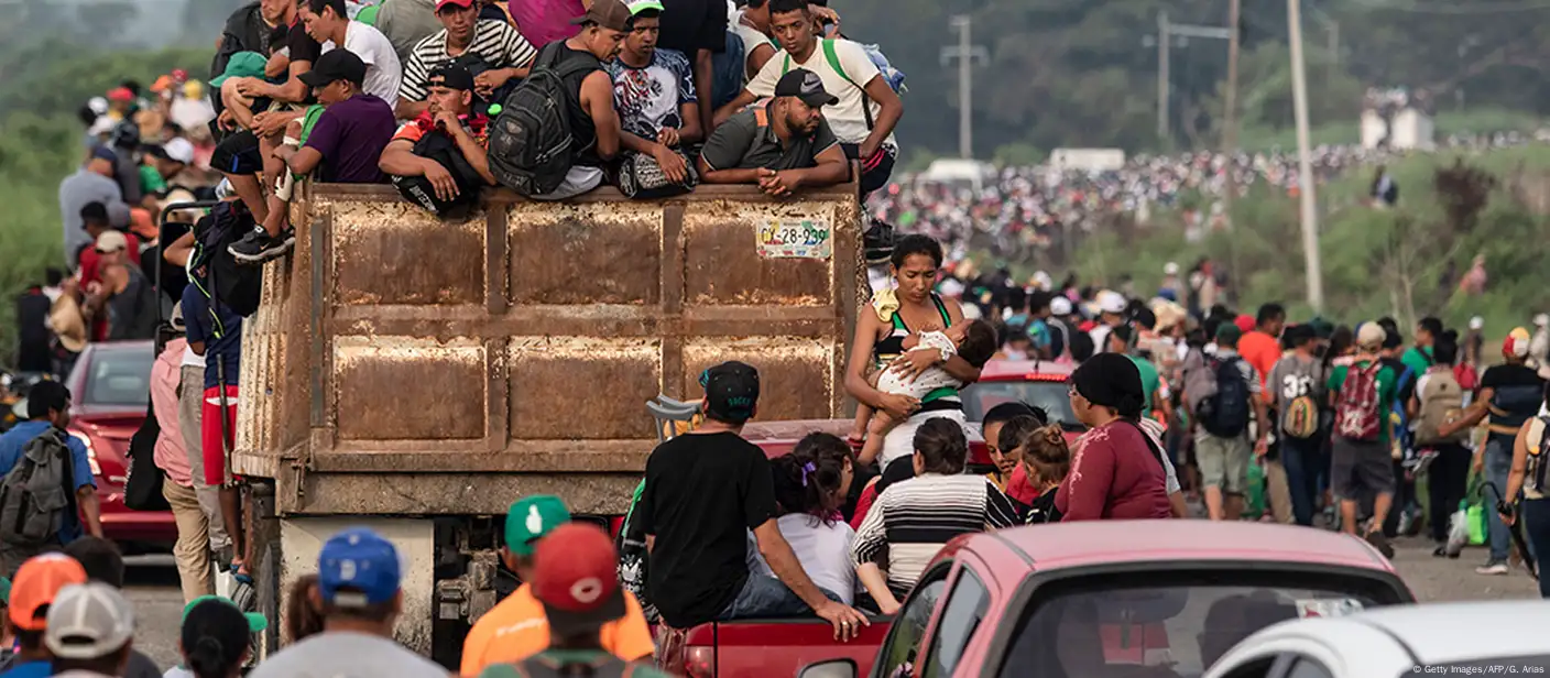 Caravana migrante reanudar este lunes traves a a EE. UU. DW