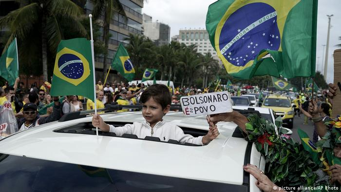 Brasilien Präsidentschaftswahlen Bolsonaro Anhänger