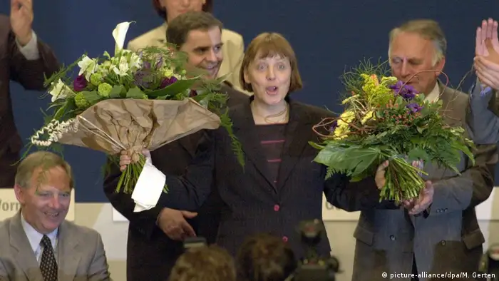 Angela Merkel.