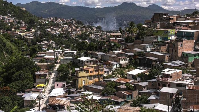 Periferia de Tegucigalpa (DW/Aitor Saez)