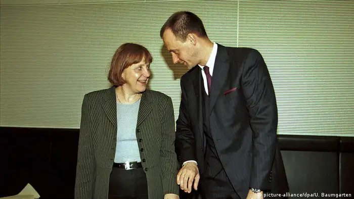 Angela Merkel und Friedrich Merz