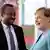 Abiy Ahmed mit Bundeskanzlerin Angela Merkel