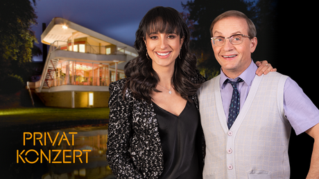 DW Privatkonzert Moderatoren Stephanie Stumph und Wigald Boning