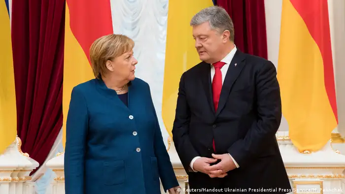 Ukraine Besuch Angela Merkel bei Petro Poroschenko