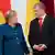 Angela Merkel i prezydent Poroszenko: spotkanie w Kijowie (1.11.2018) 
