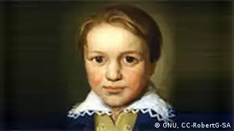 Ludwig van Beethoven im Alter von 13 Jahren