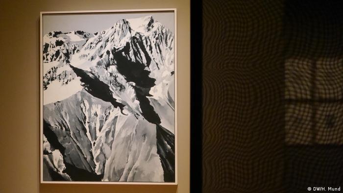 painting of craggy mountain top (DW/H. Mund)