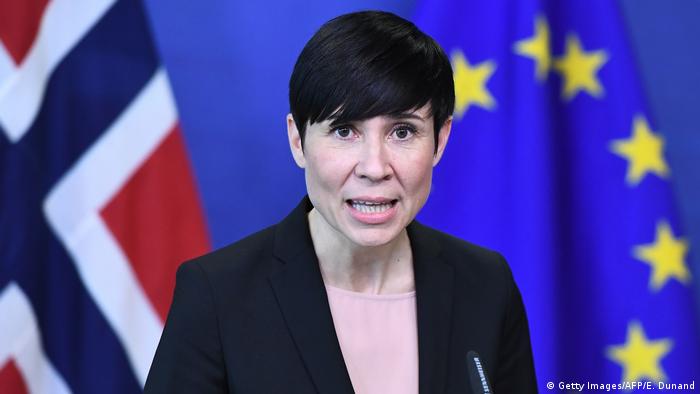 Ine Marie Eriksen Soreide norwegische Außenministerin