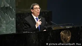 UN-Resolution zu Kuba-Embargo - Bruno Rodriguez, Außenminister von Kuba