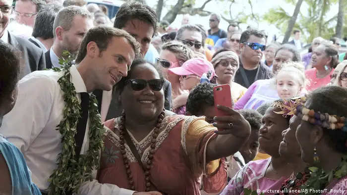 Neukaledonien Referendum über Unabhängigkeit von Frankreich begonnen | Macron ARCHIV