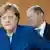 Deutschland Symbolbild CDU und SPD | Merkel und Scholz