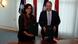 Australien Canberra Josh Frydenberg und Sri Mulyani Australien Canberra Josh Frydenberg und Sri Mulyani