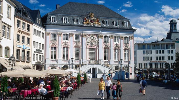 Bonn, antigua capital de la República Federal de Alemania.