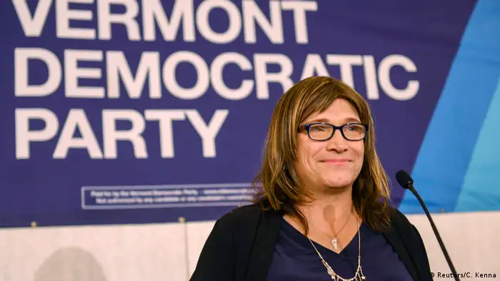 Despite Vermont being a traditionally progressive state, Christine Hallquist failed to oust Republican Phil Scott from the governor's spot. If she had won, Hallquist would have become the first openly transgender governor in the US. 