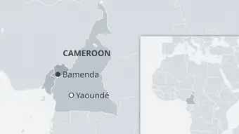 Karte Kamerun EN