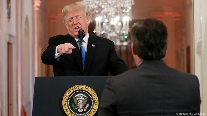 USA Halbzeitwahlen 2018 | midterms | Eklat Jim Acosta, CNN & Donald Trump, Präsident