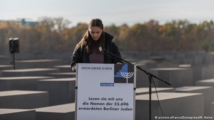 Gedenkfeier Progrome Berlin Holocaust