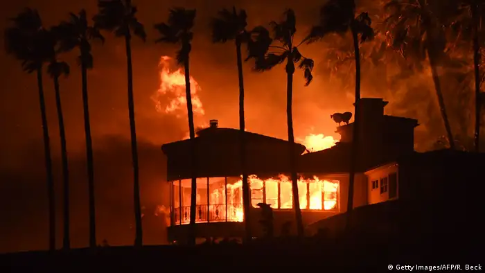 Waldbrände Kalifornien Malibu (Getty Images/AFP/R. Beck)