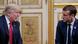 Donald Trump e Emmanuel Macron em encontro no Palácio do Eliseu Donald Trump e Emmanuel Macron em encontro no Palácio do Eliseu