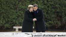 Macron i Merkel na novoj stanici pomirenja