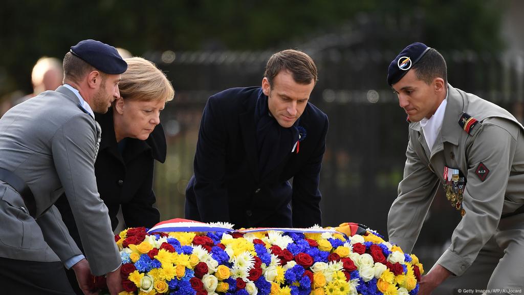 Macron Und Merkel Besuchen Compiegne Europa Dw 10 11 2018
