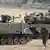 Israel Grenze Gazastreifen Soldaten Panzer