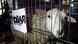 A sheep in a cage near the Moscow office of Novaya Gazeta A sheep in a cage near the Moscow office of Novaya Gazeta