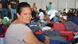 Maribel Ponce Hernandez sits in a tent set up for the migrant caravan in Mexiko City Maribel Ponce Hernandez sits in a tent set up for the migrant caravan in Mexiko City