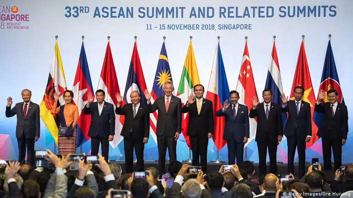 Singapur Asean Gipfel | Gruppenbild