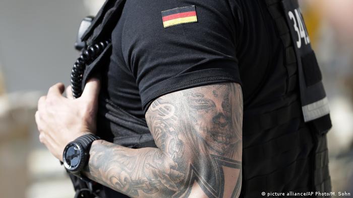 在德国 想当警察最好别纹身 德国新闻 Dw 18 11 18