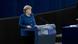 Bundeskanzlerin Angela Merkel vor dem Europäischen Parlament in Straßburg Bundeskanzlerin Angela Merkel vor dem Europäischen Parlament in Straßburg