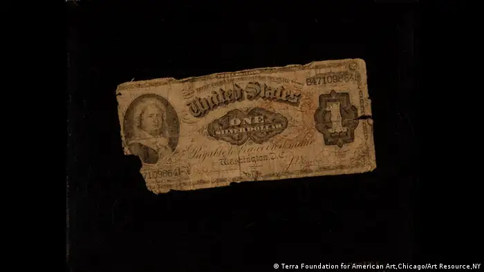 Eine Ein-Dollar-Note (Terra Foundation for American Art,Chicago/Art Resource,NY)