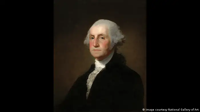 Porträt von George Washington, des ersten US-Präsidenten (image courtesy National Gallery of Art)